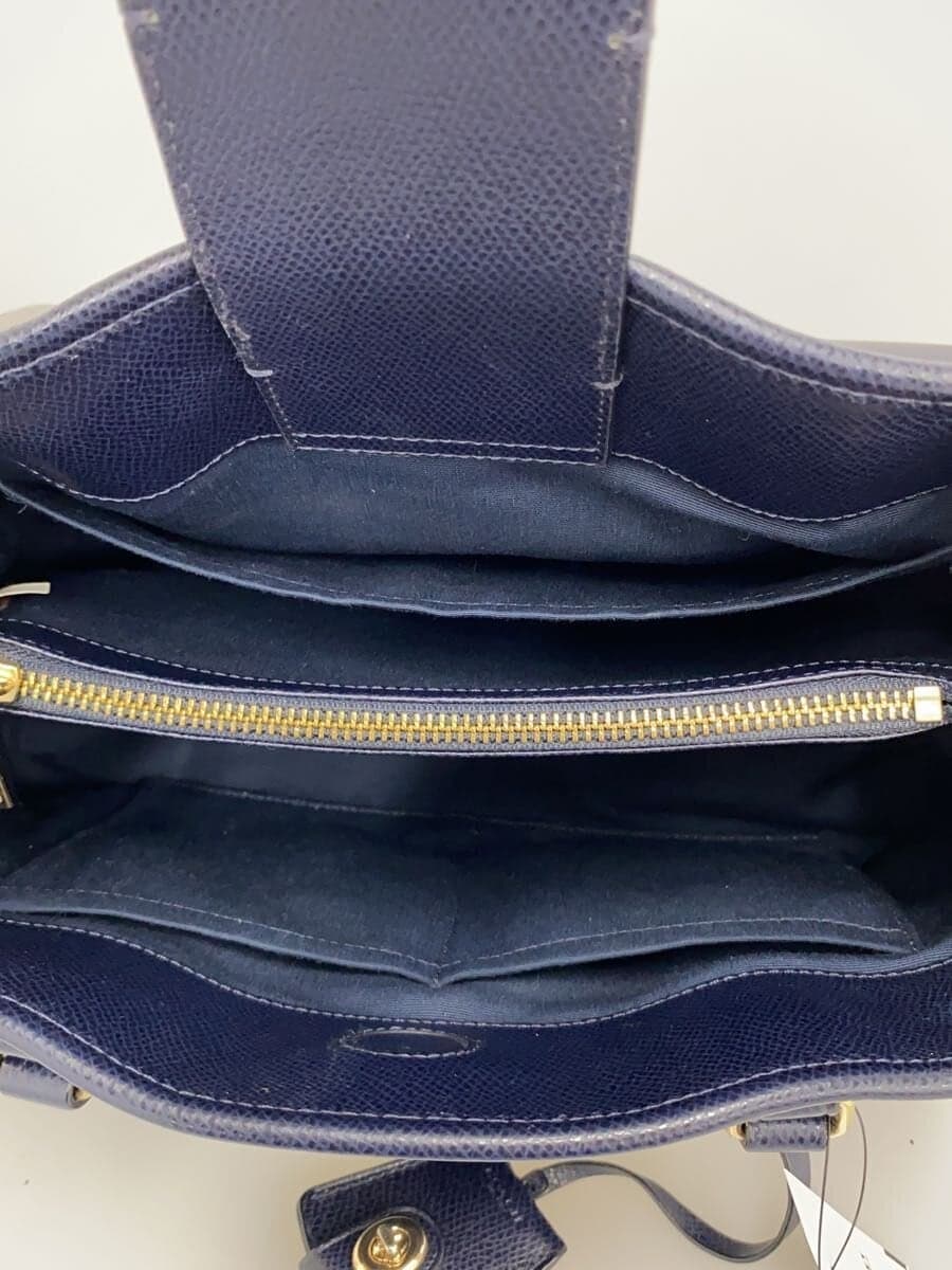 COACH Briefcase_All Leather PVC Navy Solid F34607 6