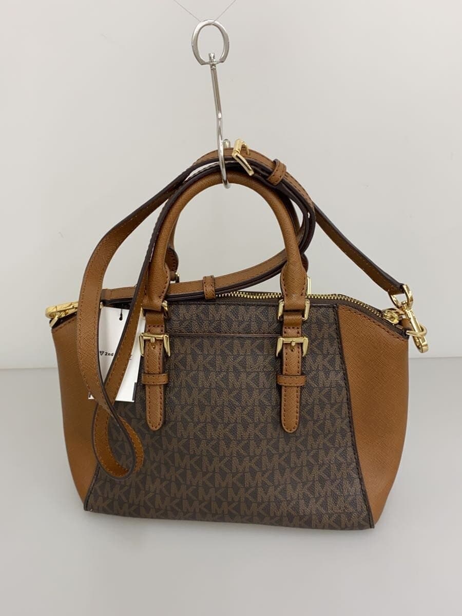 MICHAEL KORS Shoulder Bag -- BRW All-over Pattern 35S9GC6M6B 3