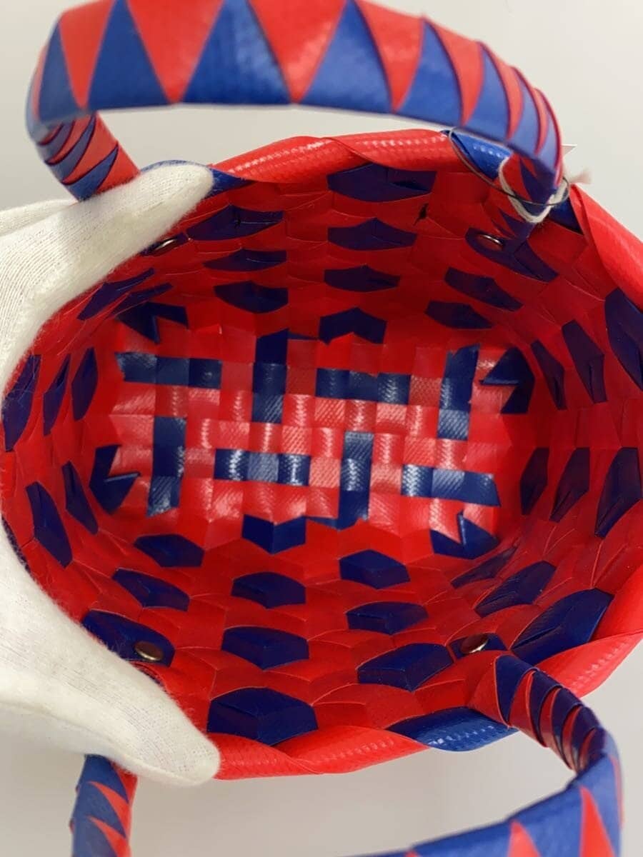 MARNI Basket Bag PVC RED SHMH0202A0 6