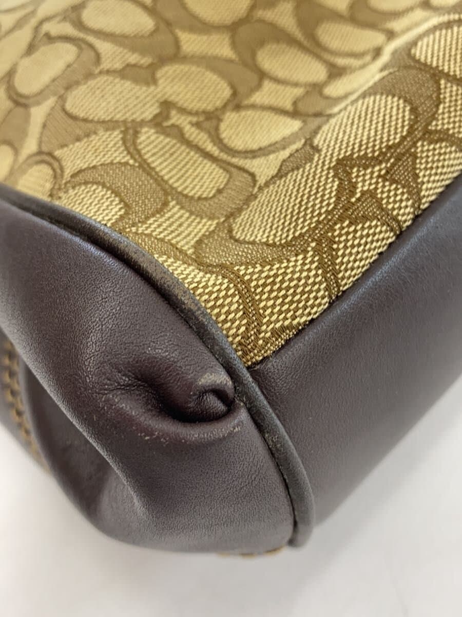 COACH Shoulder Bag_Signature BRW All Over Pattern 7