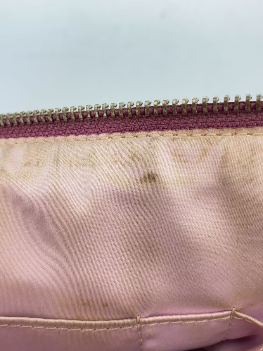 COACH Signature2-Way Shoulder Bag PVC BEG All Over Pattern F16119 Inside With Wear 9