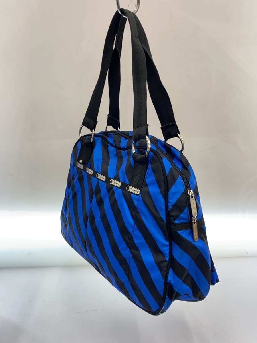 LESPORTSAC Tote Bag Polyester BLU Stripe 2