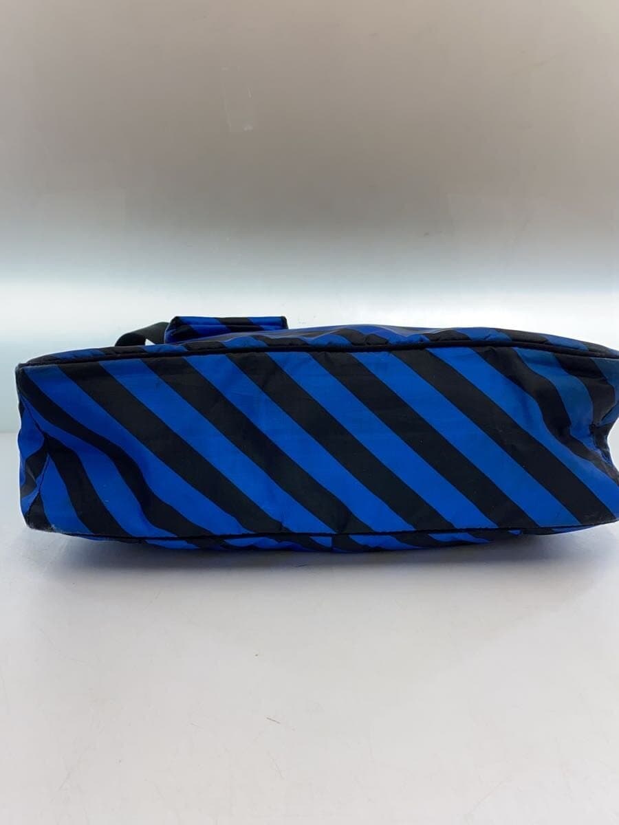 LESPORTSAC Tote Bag Polyester BLU Stripe 4