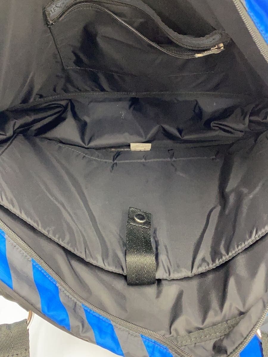 LESPORTSAC Tote Bag Polyester BLU Stripe 6