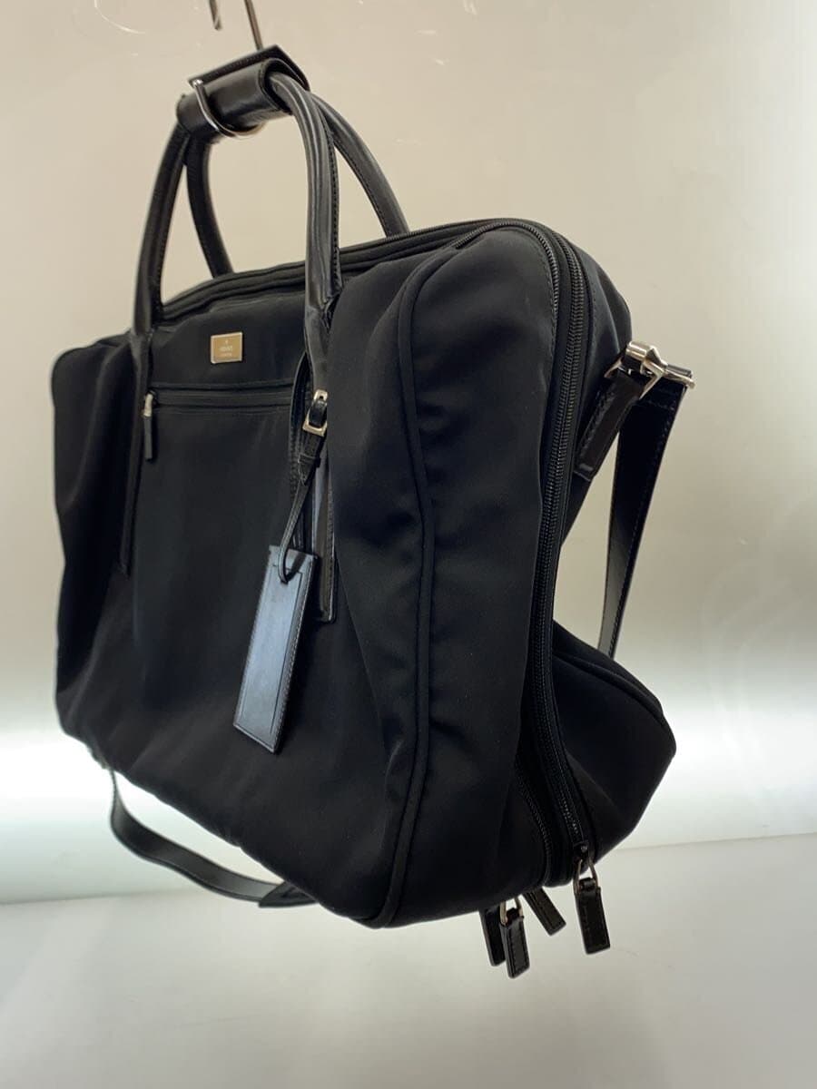 GUCCI2-Way Boston Bag Nylon BLK Solid 012.0393.10 2