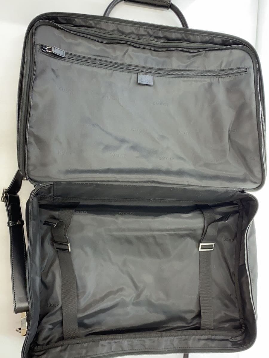 GUCCI2-Way Boston Bag Nylon BLK Solid 012.0393.10 6