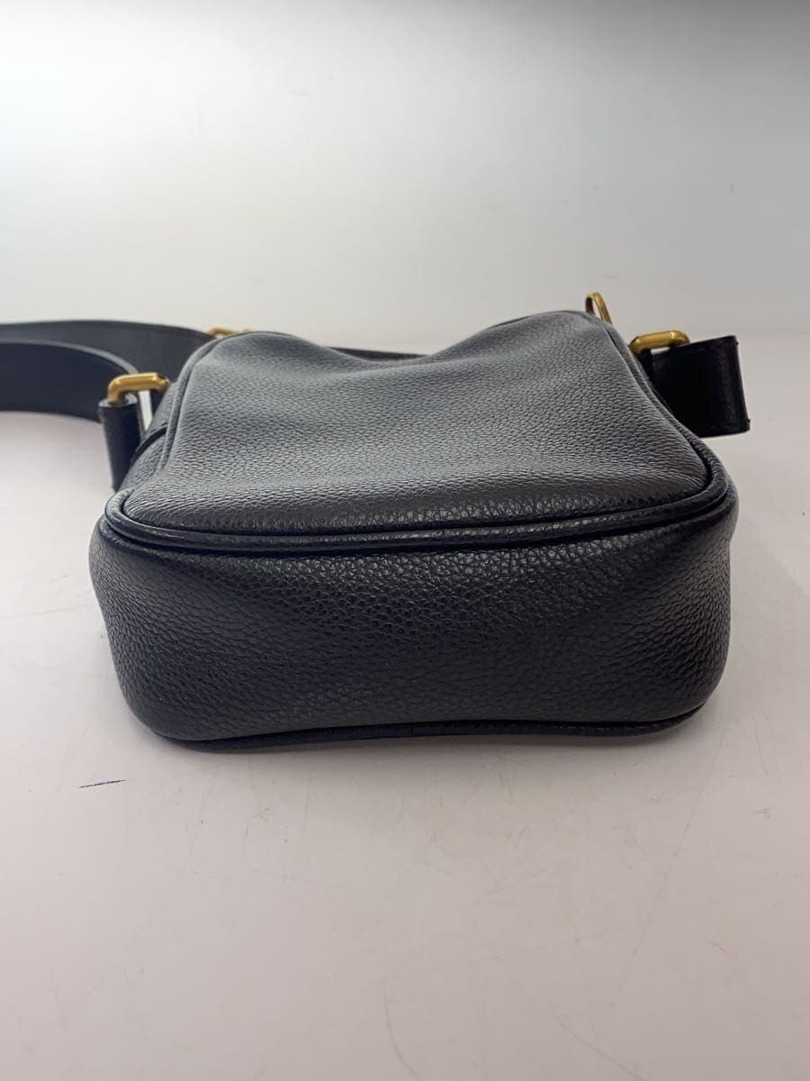 GUCCI Shoulder Bag Leather BLK 574803 4