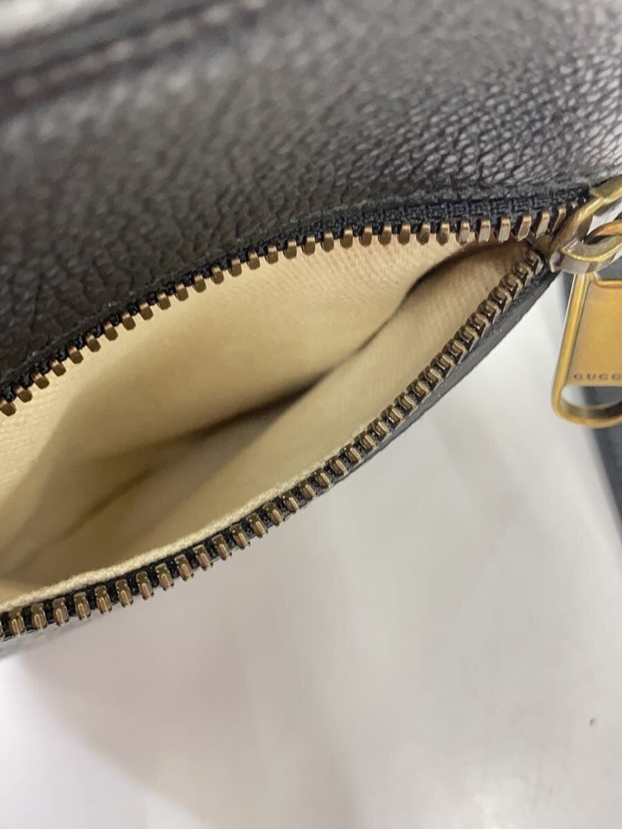 GUCCI Shoulder Bag Leather BLK 574803 7