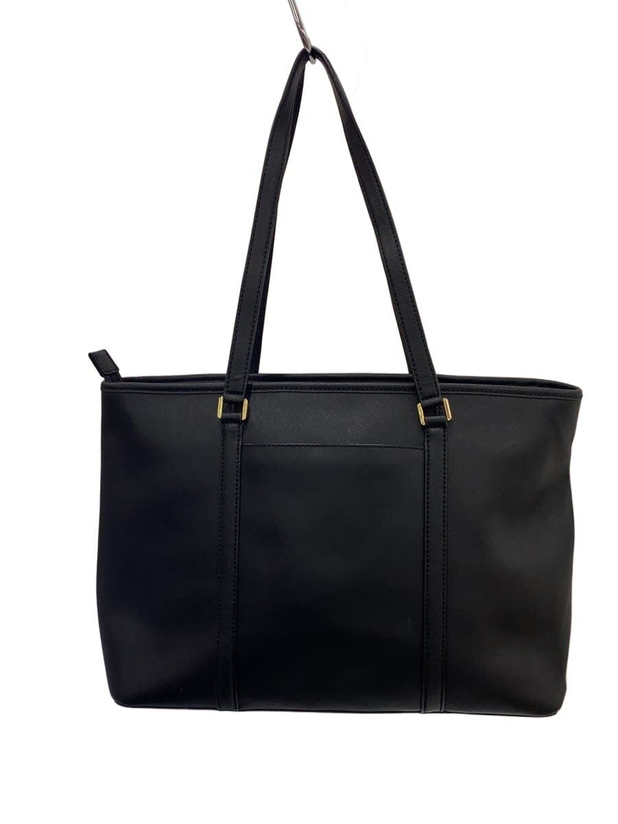 MICHAEL KORS Tote Bag Leather BLK 3