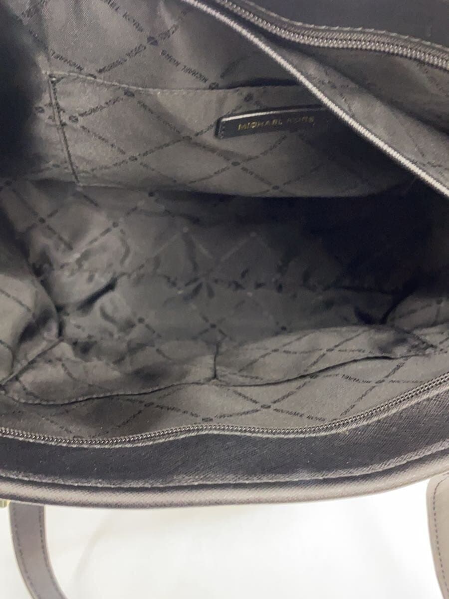 MICHAEL KORS Tote Bag Leather BLK 6