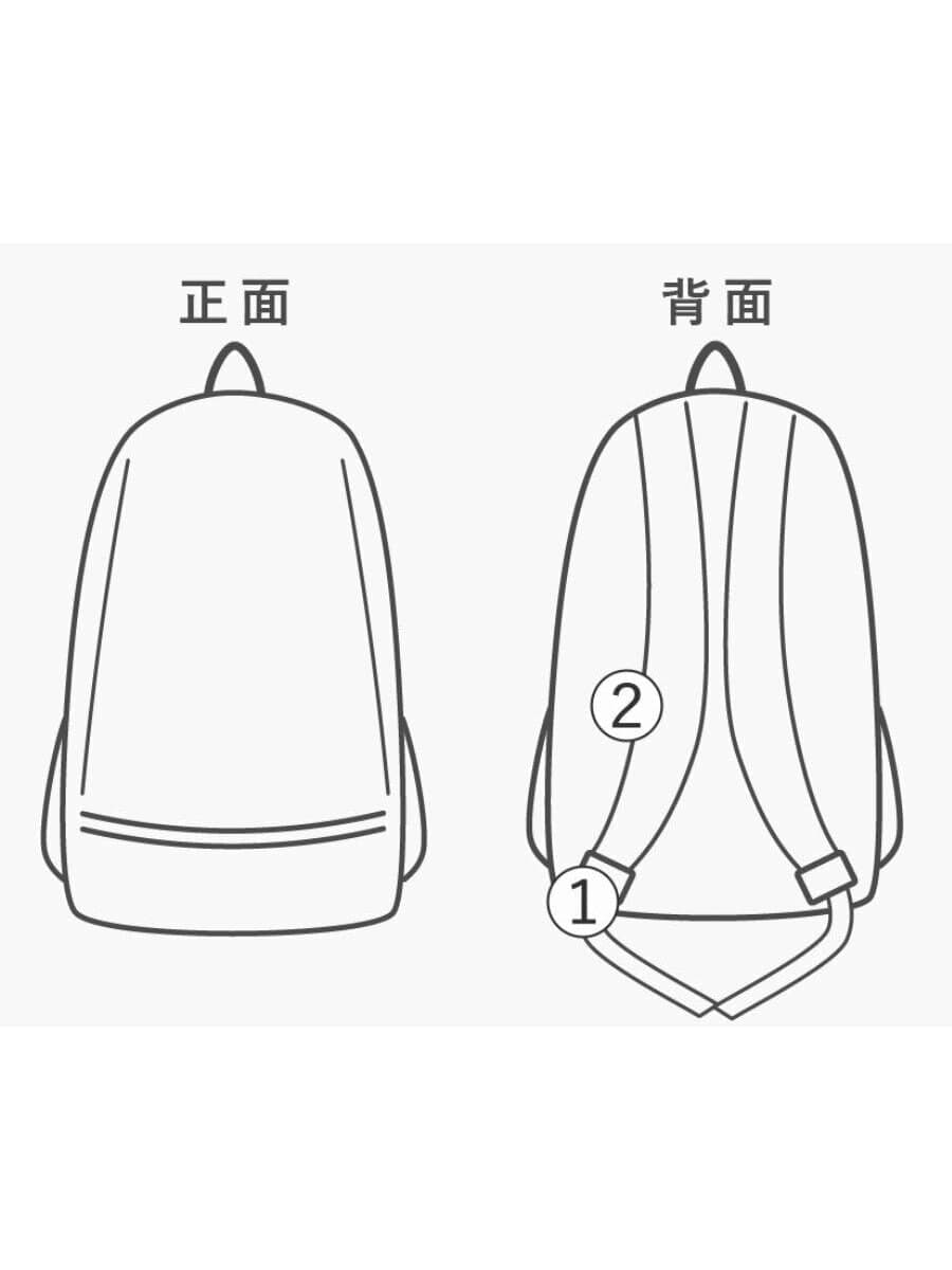 PORTERFLAT 2-Way RUCKSACK Backpack Nylon KHK Solid 9