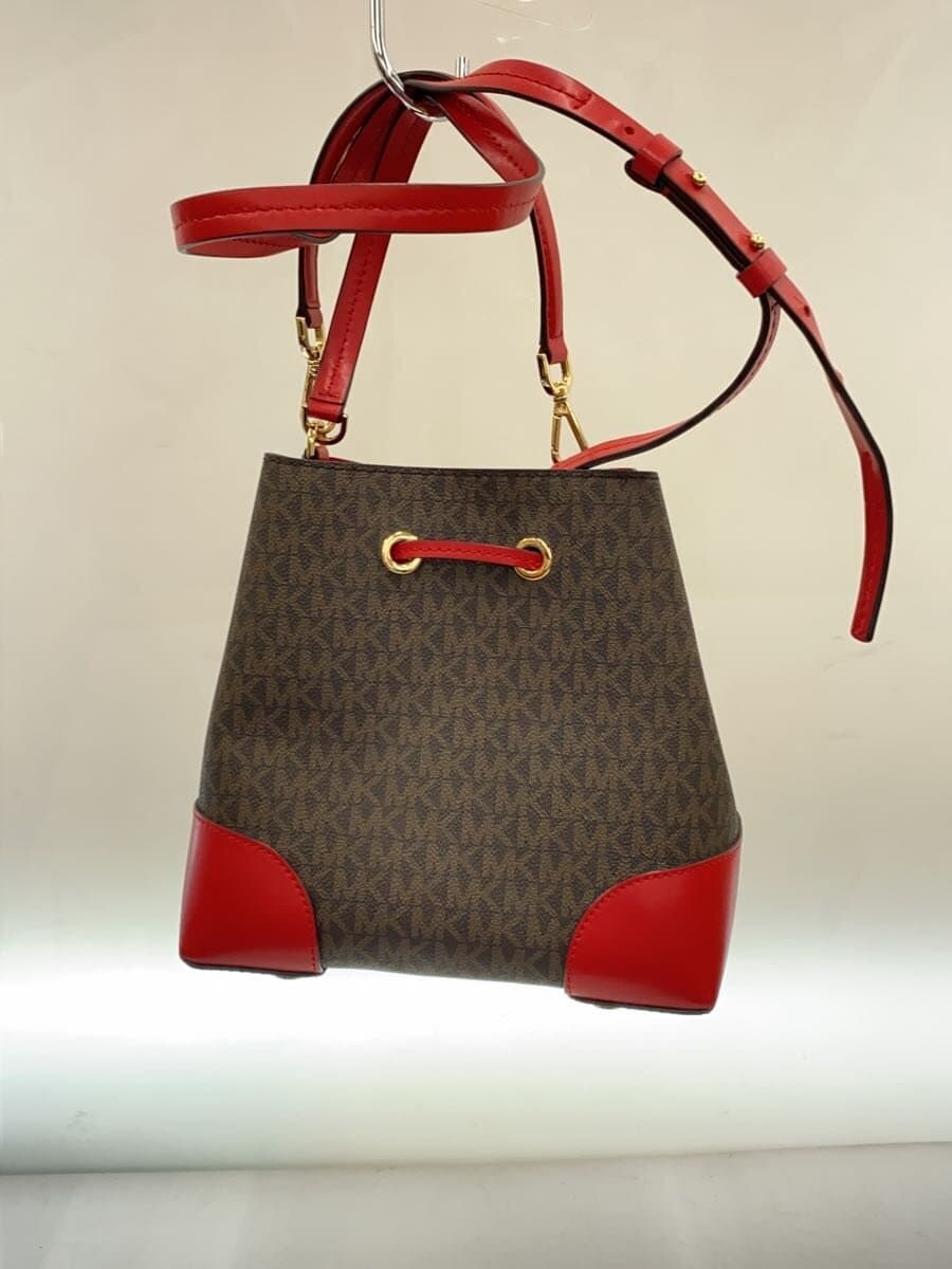 MICHAEL KORS Shoulder Bag PVC BRW All Over Pattern 30F9GZ5L1B 3