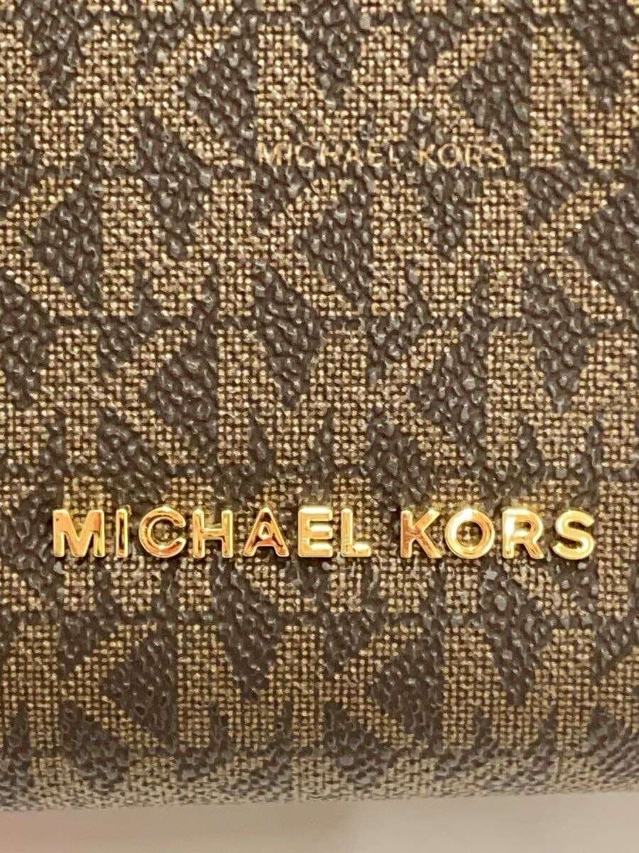 MICHAEL KORS Shoulder Bag PVC BRW All Over Pattern 30F9GZ5L1B 5
