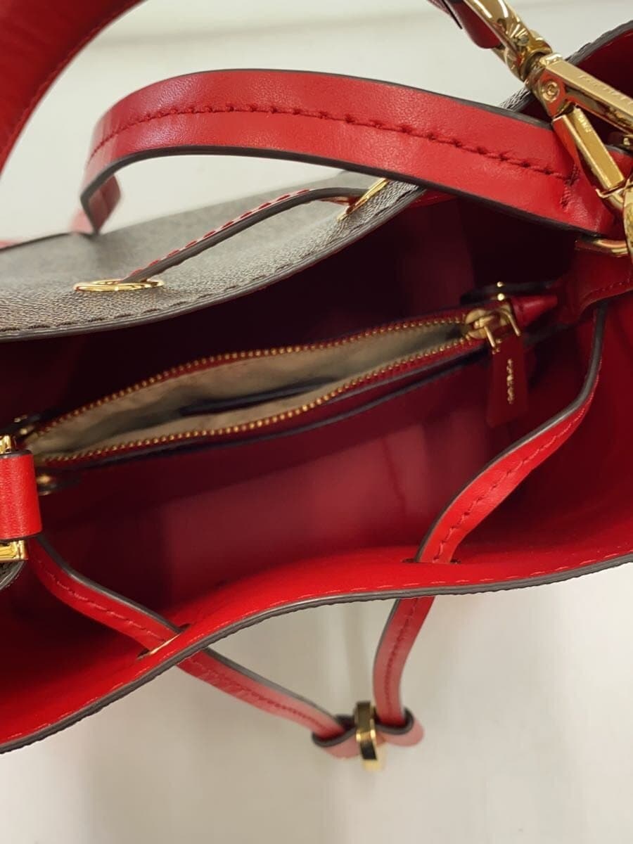 MICHAEL KORS Shoulder Bag PVC BRW All Over Pattern 30F9GZ5L1B 6