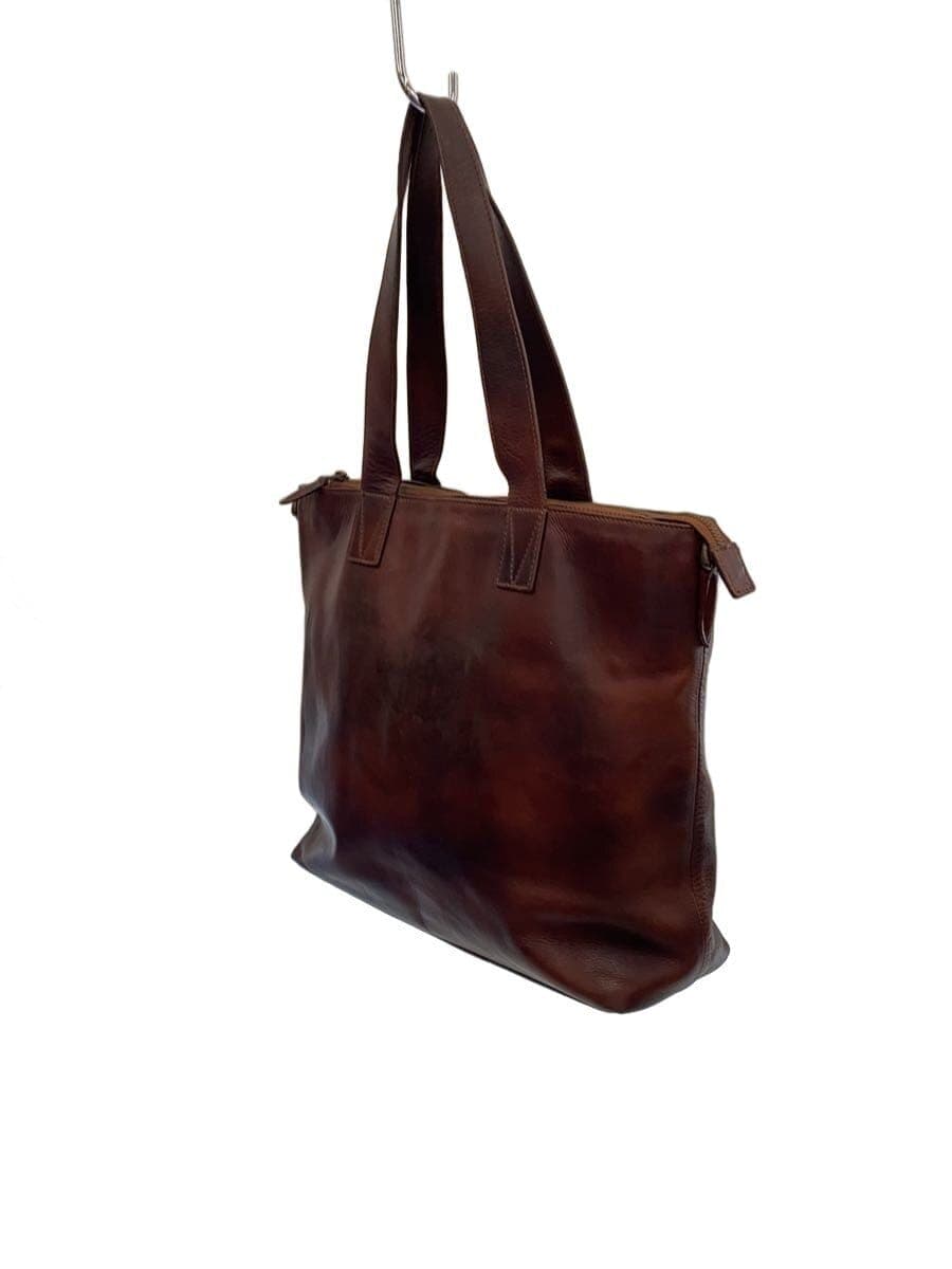 MOTHERHOUSE tote bag leather BRW plain business leather tote 2