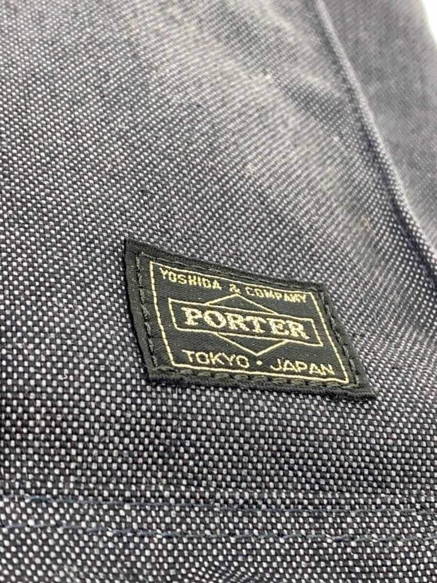 PORTER Tote Bag Canvas NVY 592-06576 5