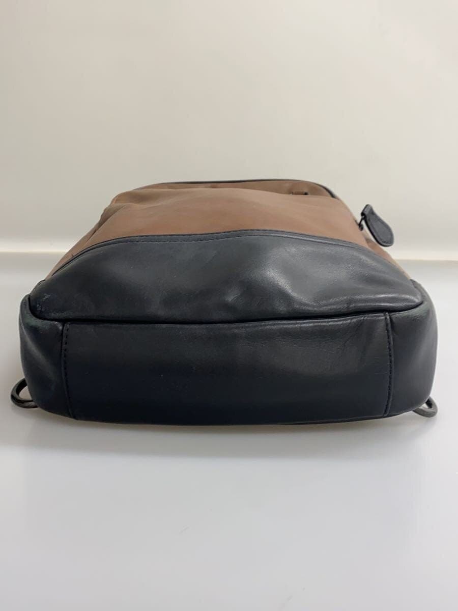 COACH Shoulder Bag Leather BRW Solid C2931 4