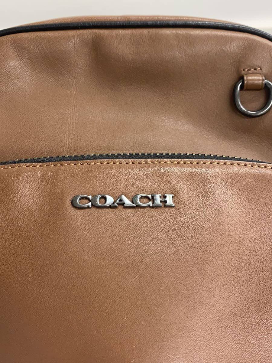 COACH Shoulder Bag Leather BRW Solid C2931 5