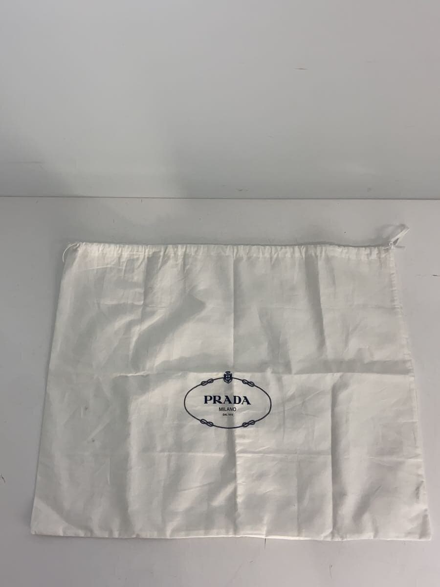 PRADA Tote Bag Canvas KHK B24390 9