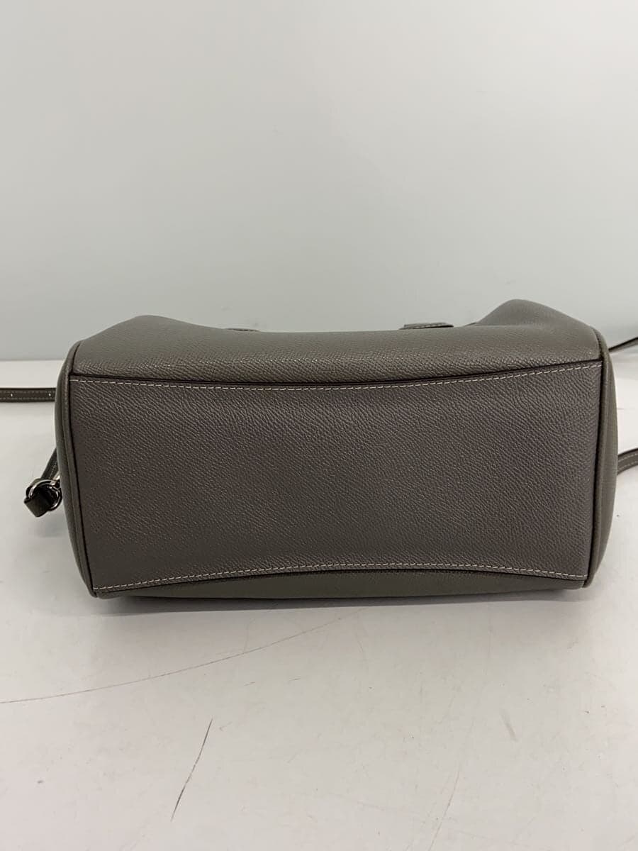 COACH Shoulder Bag GRY Solid F32202 4