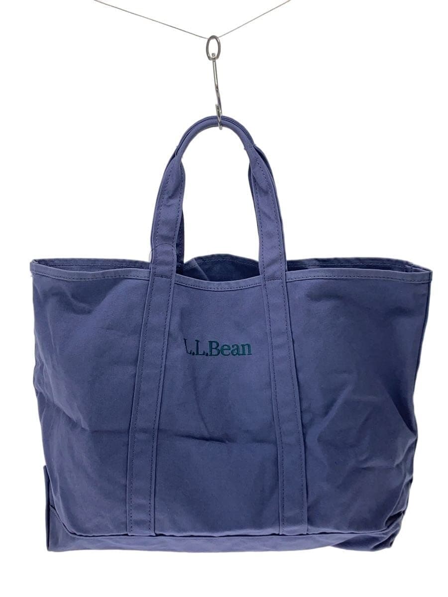 L.L.Bean Tote Bag Canvas NVY Solid 301371