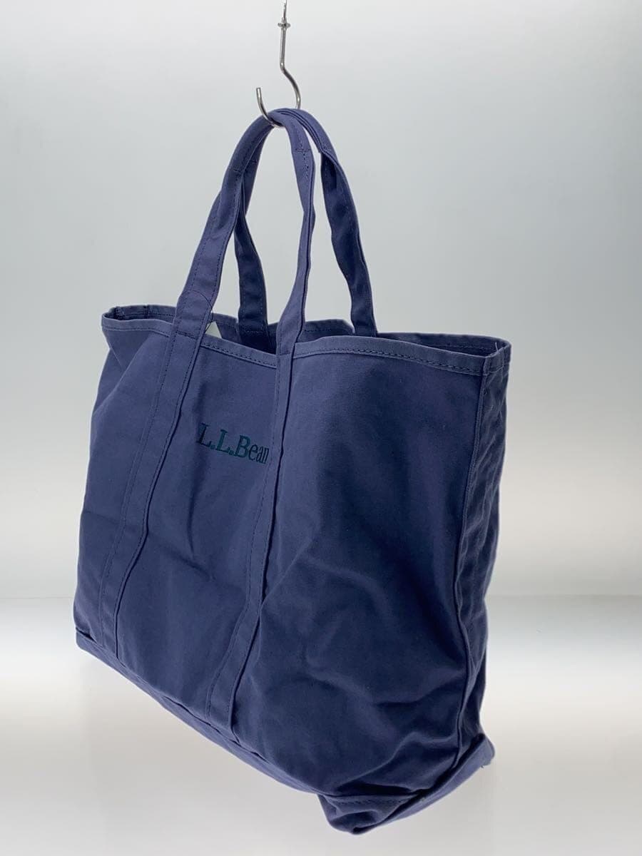 L.L.Bean Tote Bag Canvas NVY Solid 301371 2