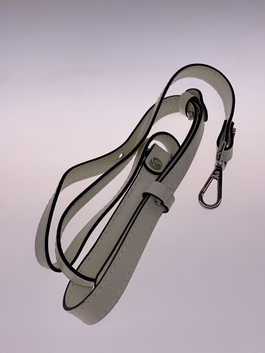 GIANNI CHIARINI2-Way Tote Bag Leather WHT Solid 7