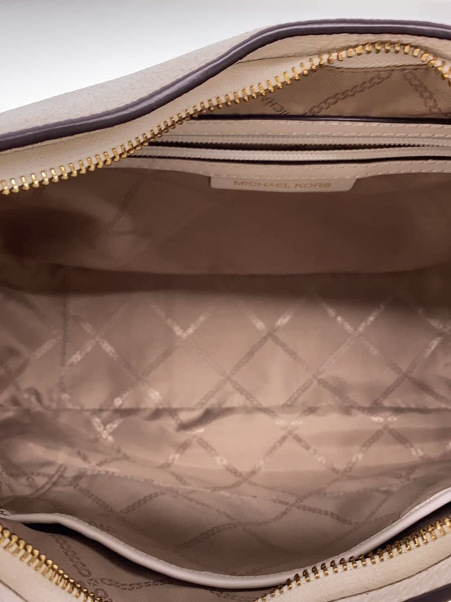 MICHAEL KORS Shoulder Bag Leather WHT 30s4g8kl9l 6