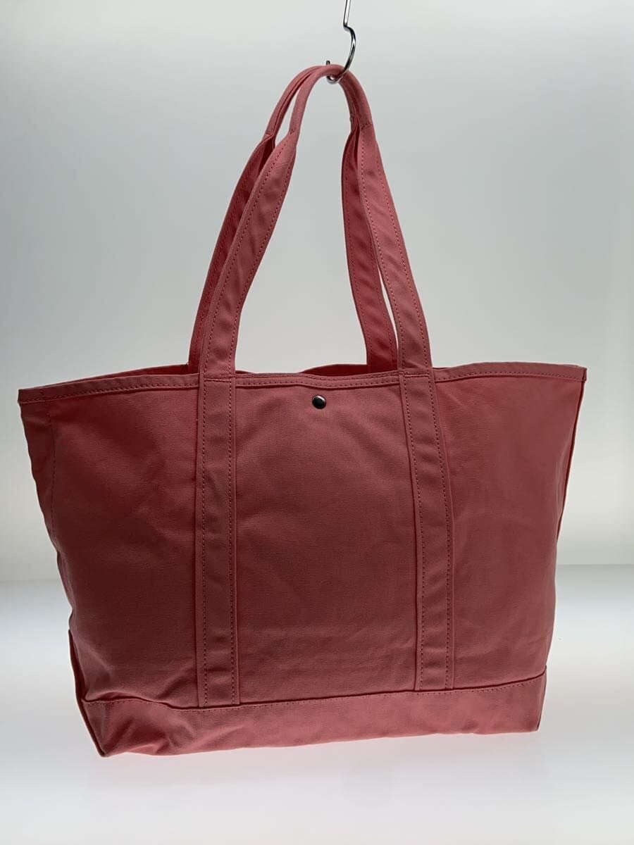 L.L.Bean Tote Bag Canvas PNK Solid 526075 3