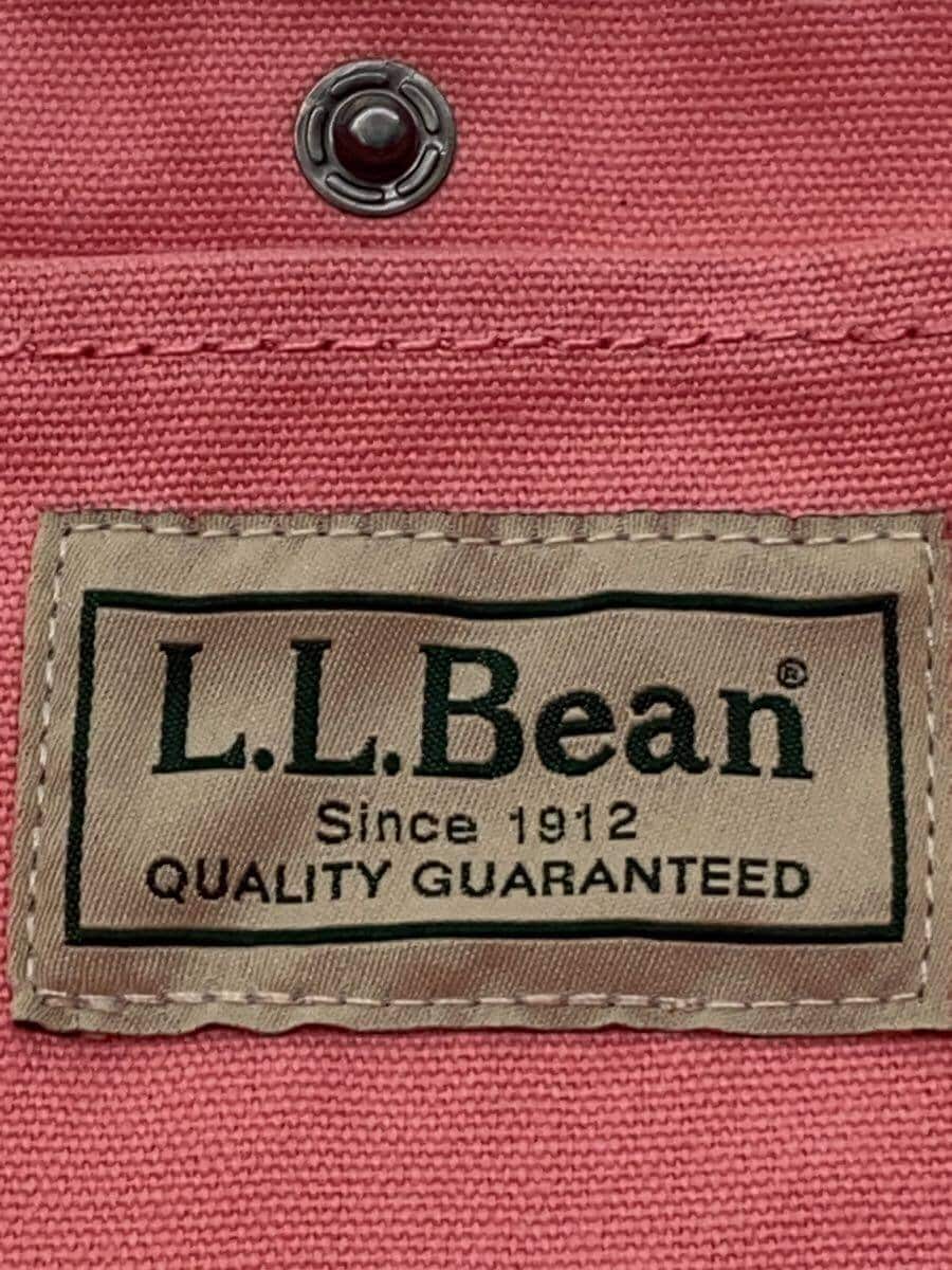 L.L.Bean Tote Bag Canvas PNK Solid 526075 5