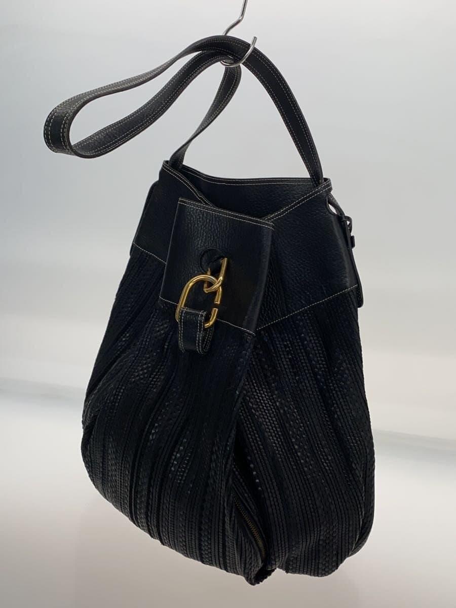 DELVAUX Bag Leather BLK 2