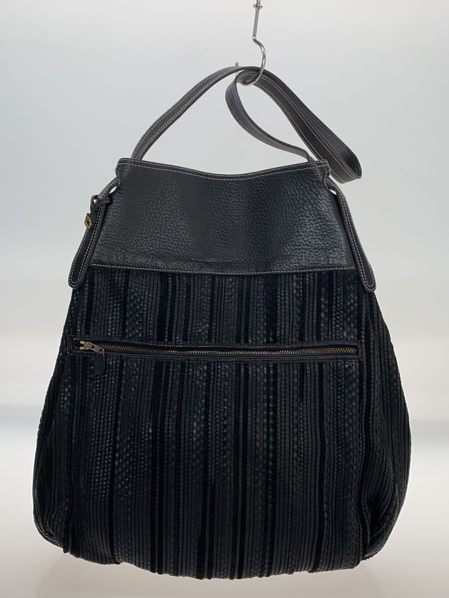 DELVAUX Bag Leather BLK 3