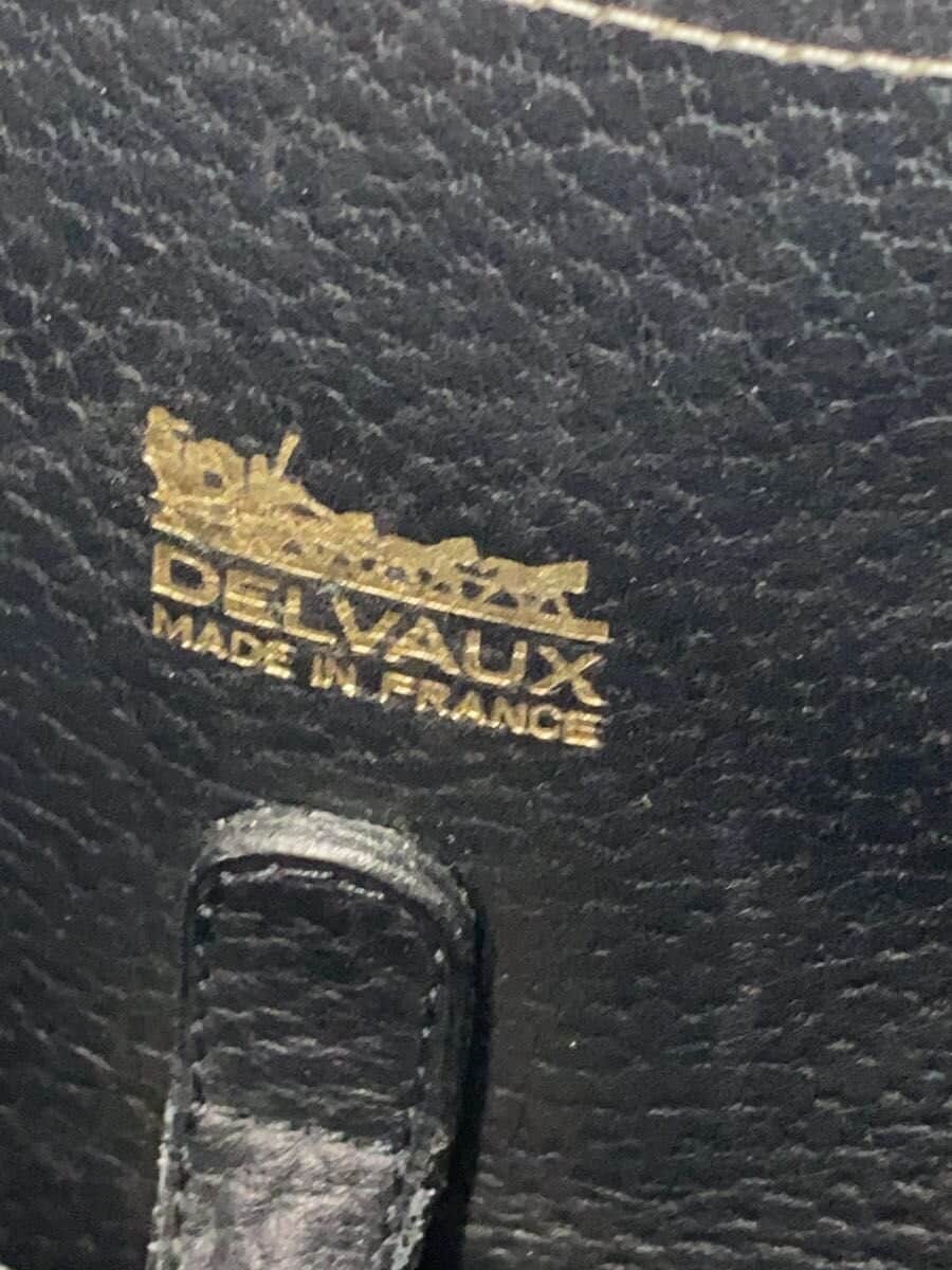 DELVAUX Bag Leather BLK 5