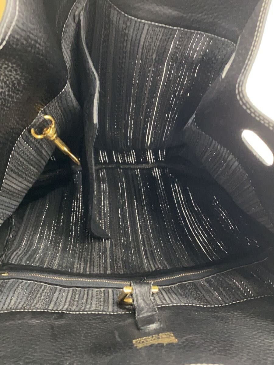 DELVAUX Bag Leather BLK 6