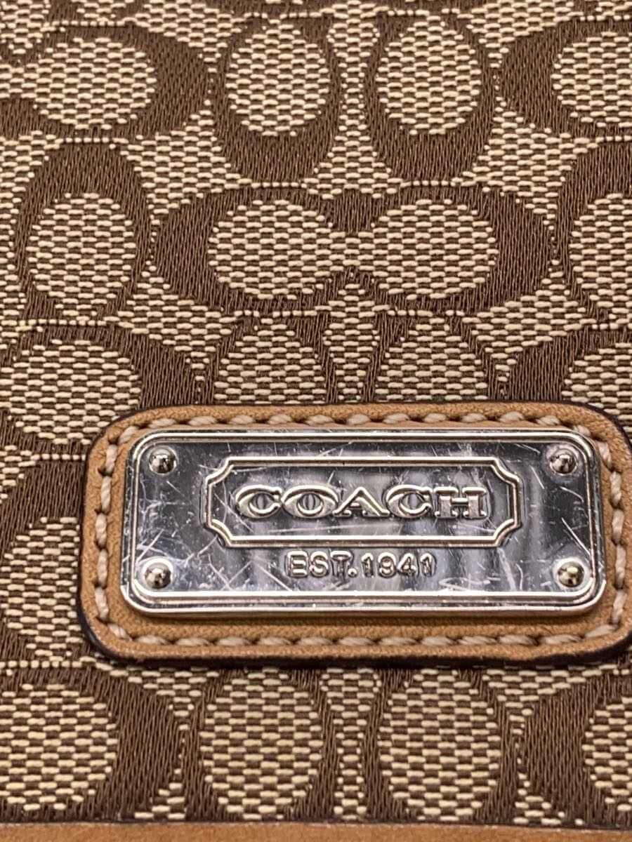 COACH Signature Messenger Bag Beige All Over Pattern F70283 5