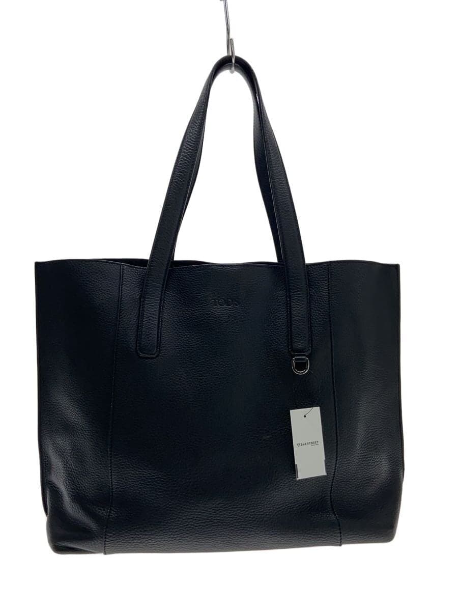 TOD’S Tote Bag Leather BLK
