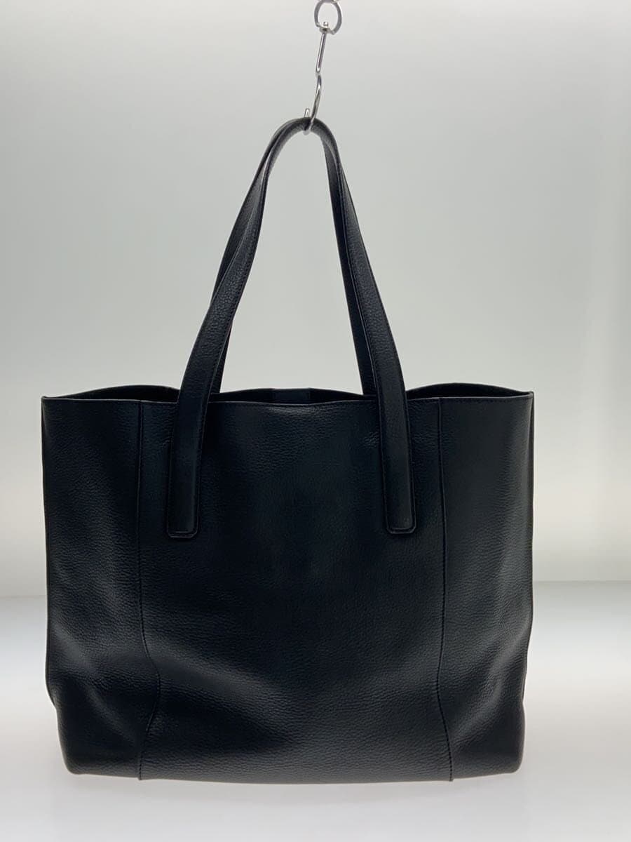 TOD’S Tote Bag Leather BLK 3