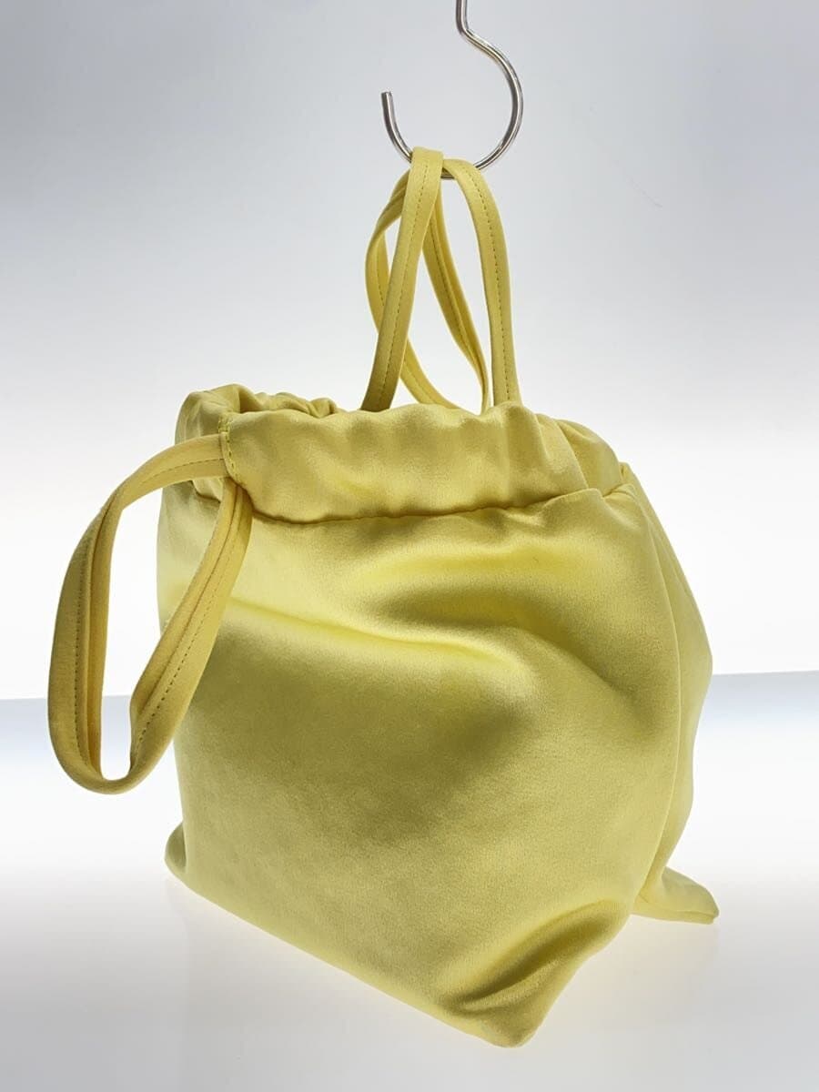 CA Ba NPatricia Urquiola Small Satin Pochette Shoulder Bag YLW 2