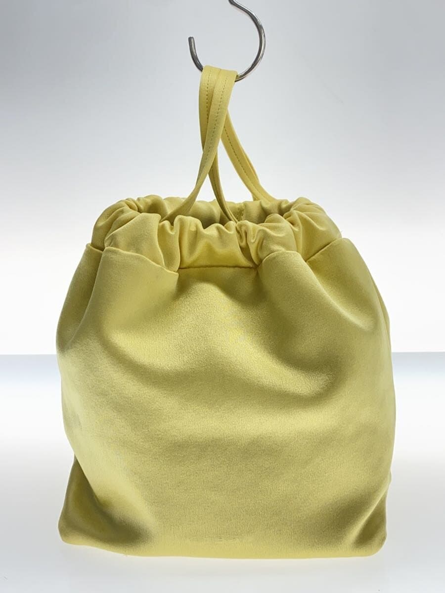 CA Ba NPatricia Urquiola Small Satin Pochette Shoulder Bag YLW 3