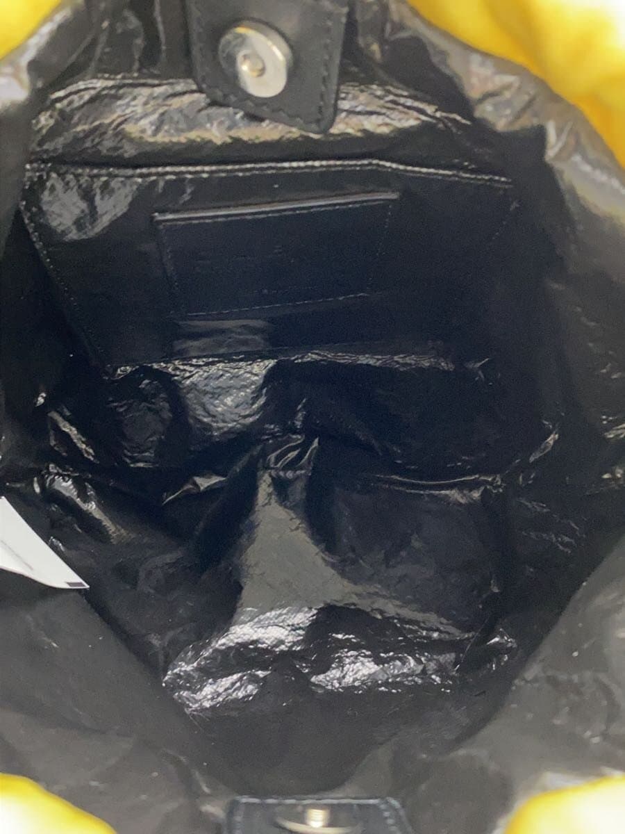 CA Ba NPatricia Urquiola Small Satin Pochette Shoulder Bag YLW 6