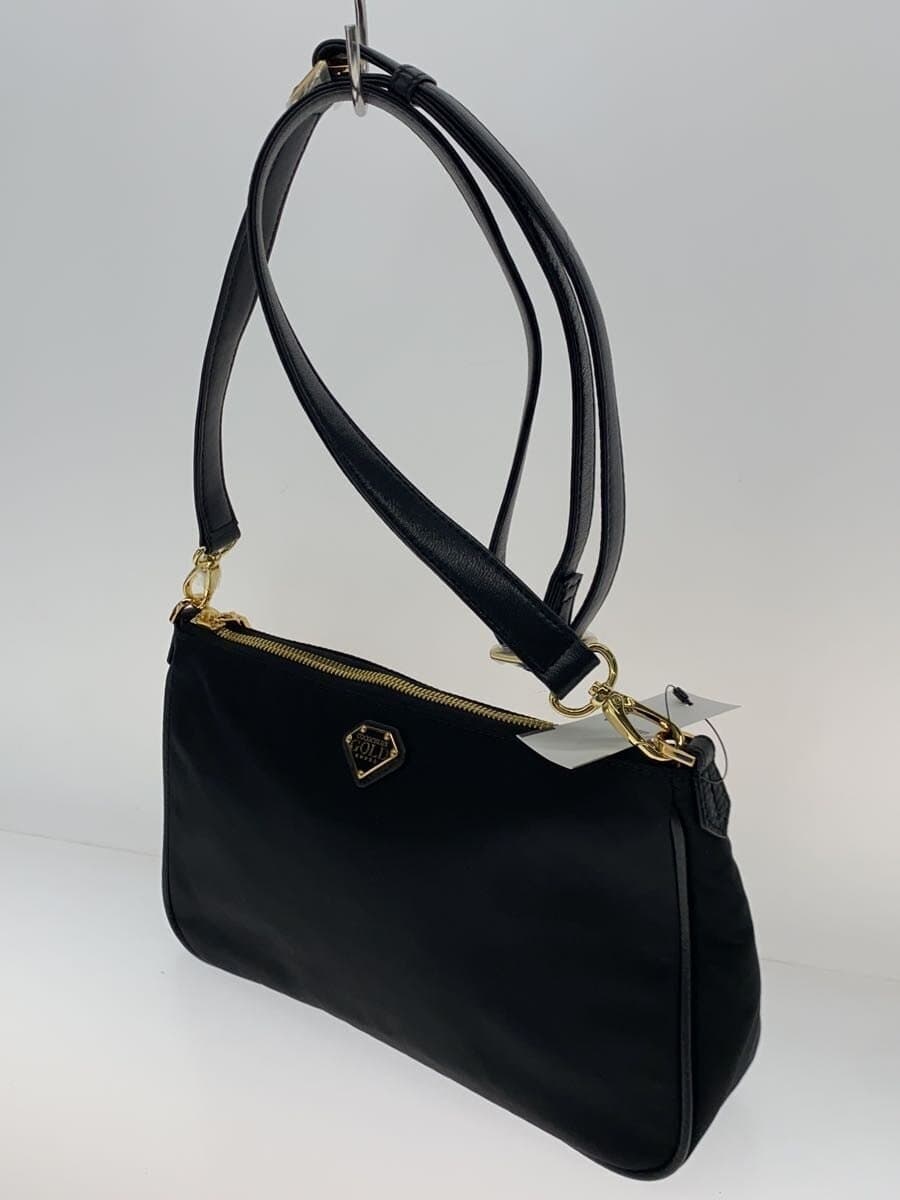 COCOCELUX GOLD Handbag Nylon BLK 2