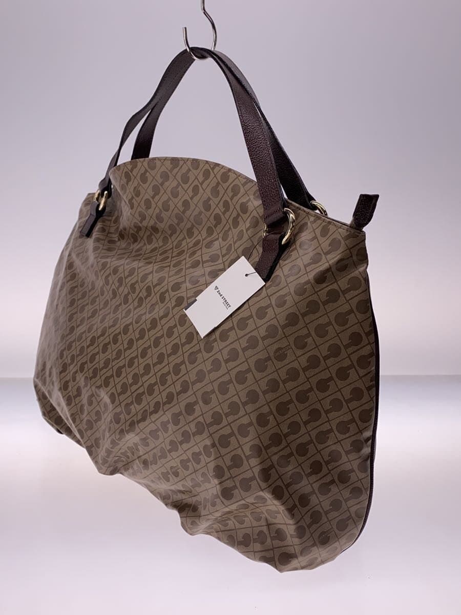 GHERARDINI Tote Bag PVC BRW All Over Pattern 2