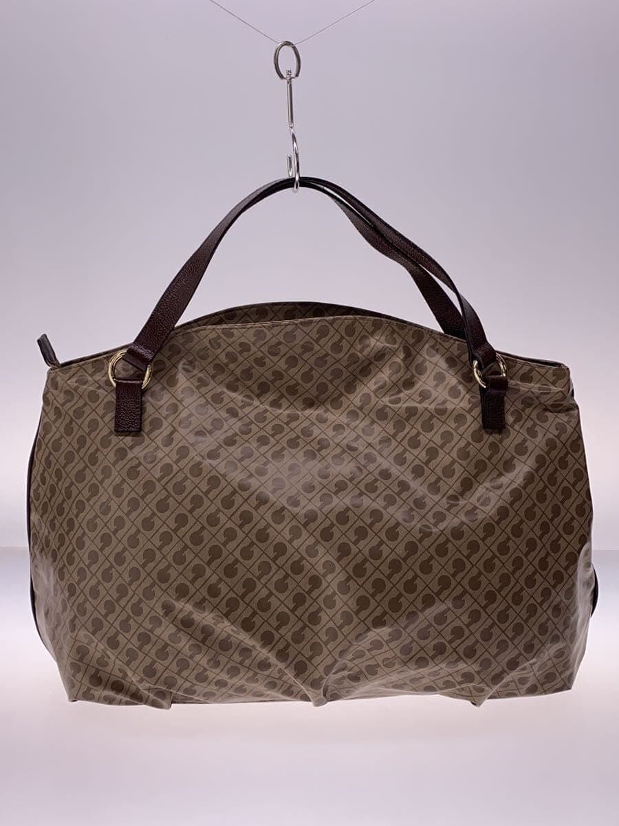 GHERARDINI Tote Bag PVC BRW All Over Pattern 3
