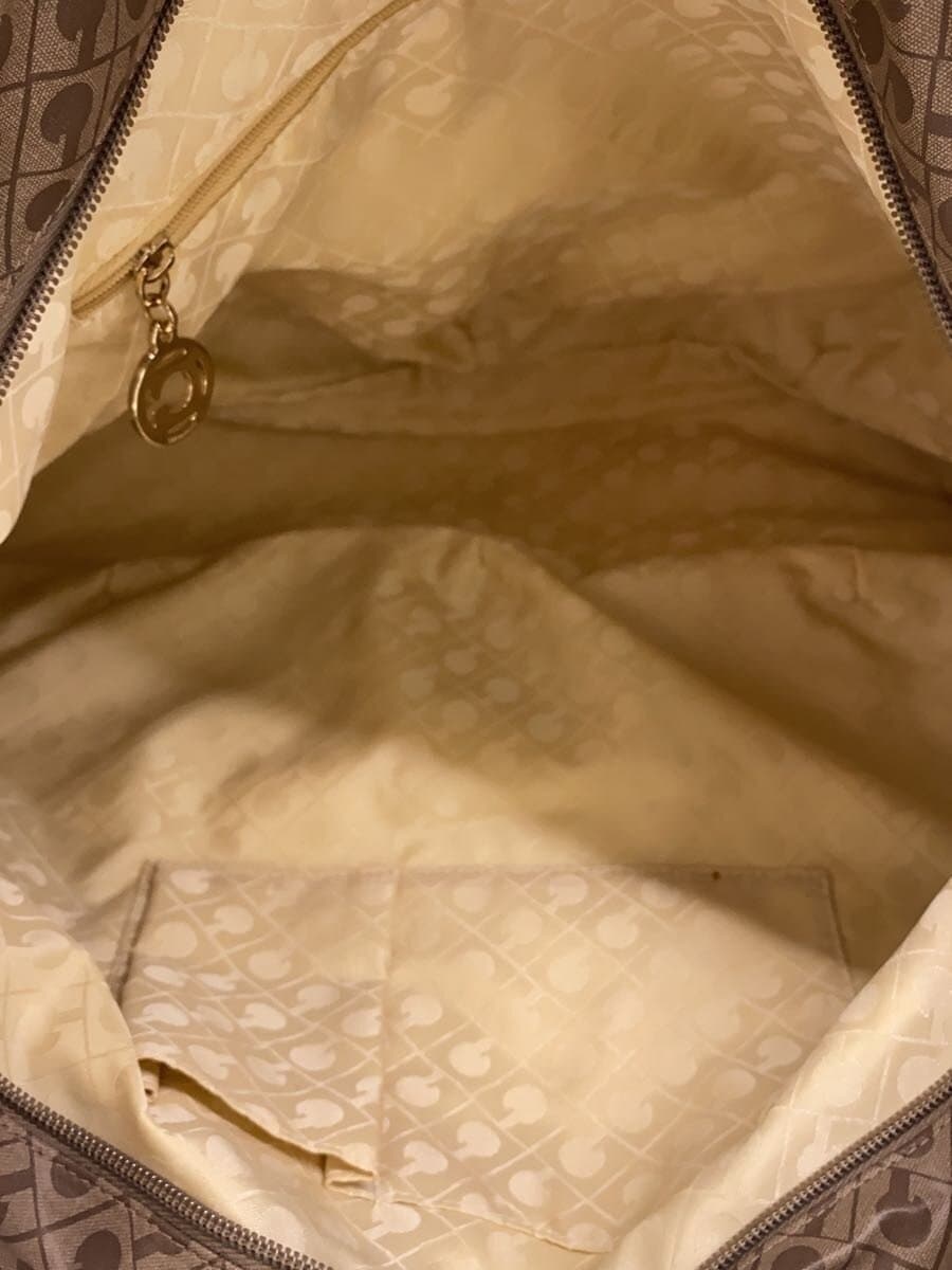 GHERARDINI Tote Bag PVC BRW All Over Pattern 6