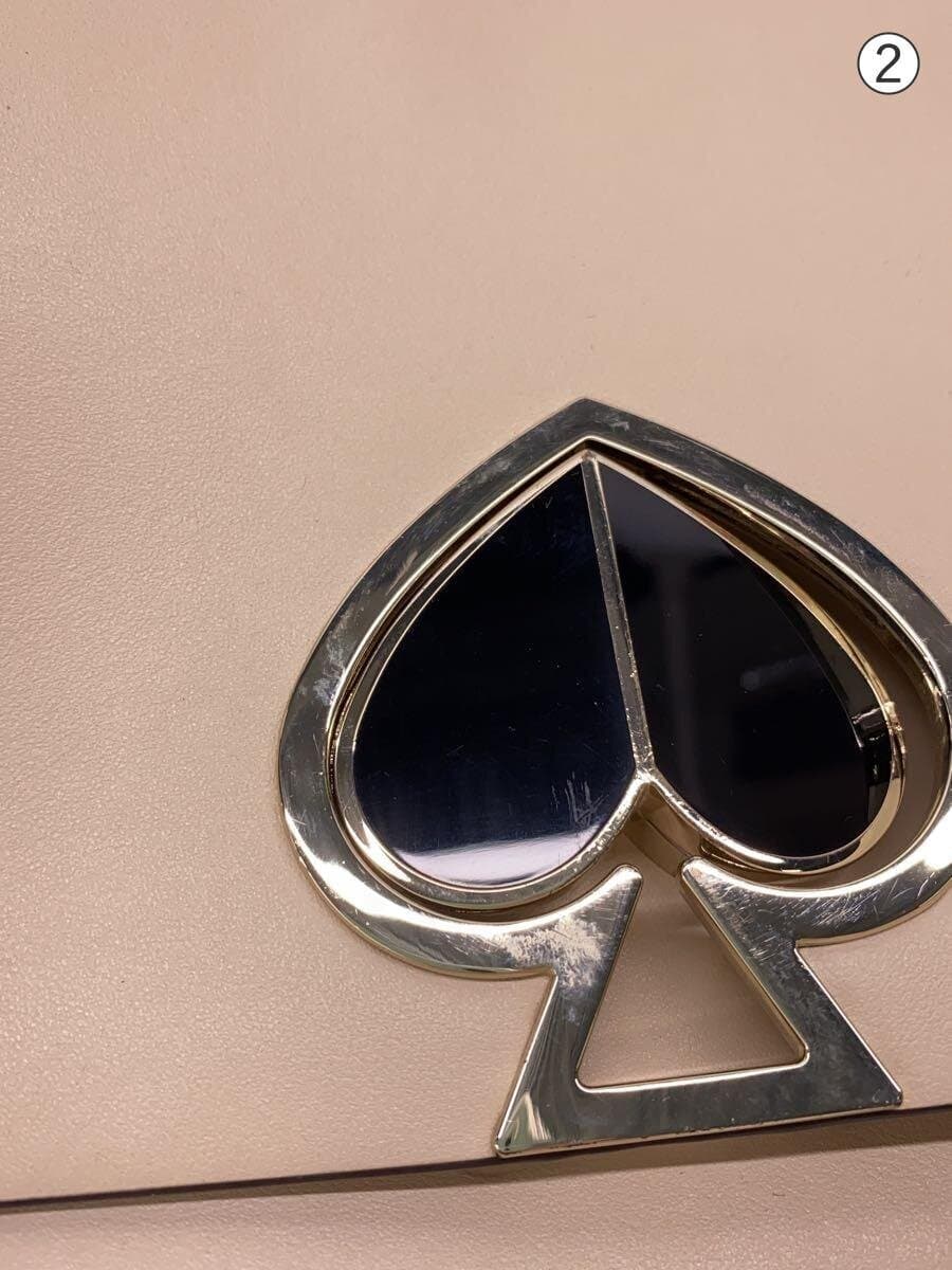 kate spade new york Nicola Twist Lock Leather Beige Solid 8