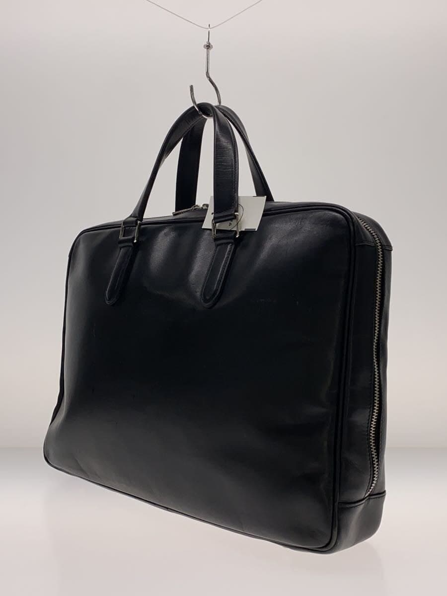 PORTERSORT Tote Bag Leather BLK 2