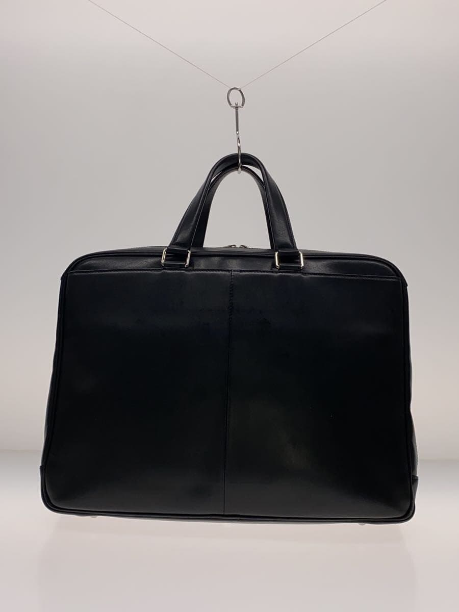 PORTERSORT Tote Bag Leather BLK 3
