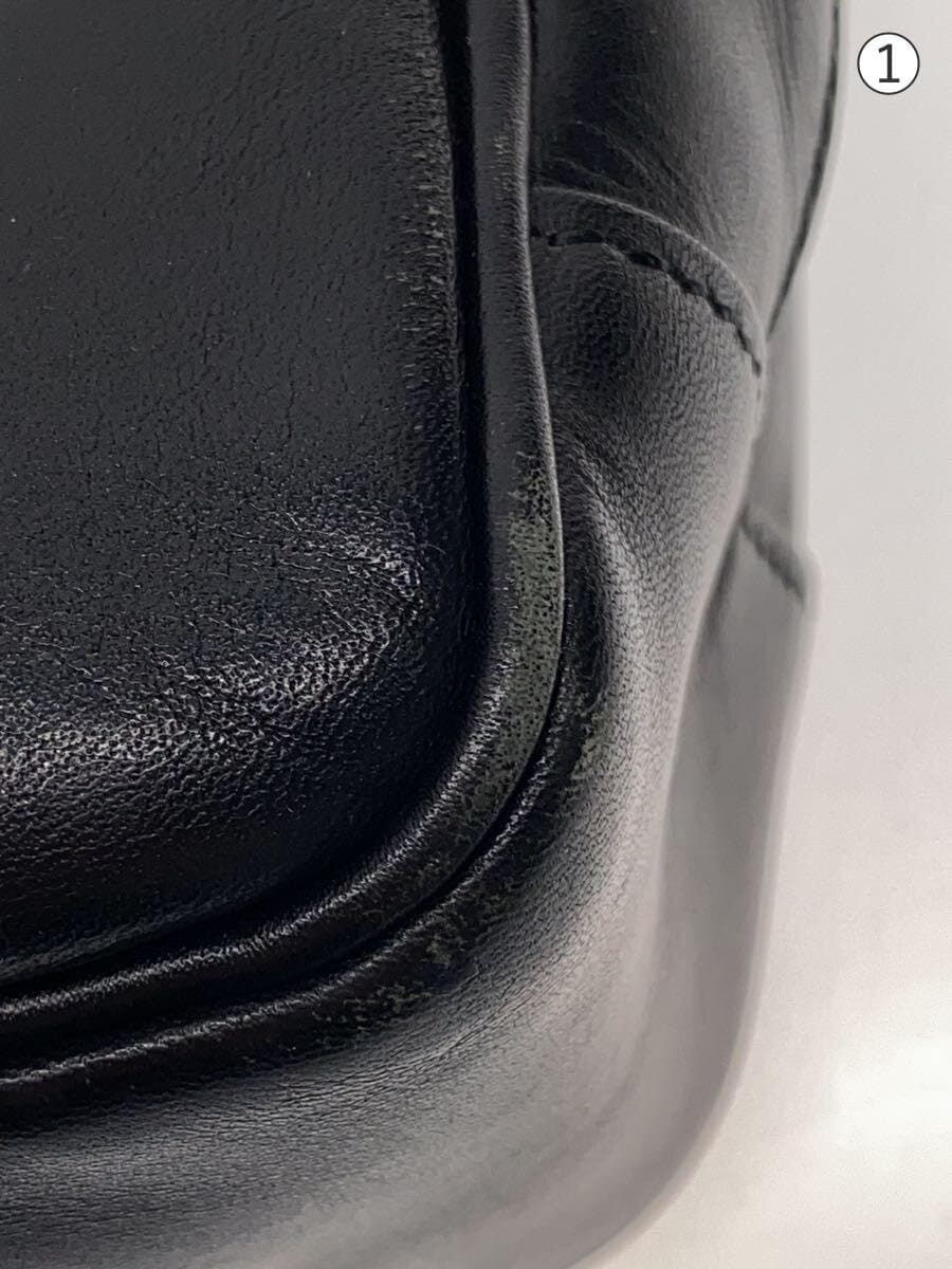 PORTERSORT Tote Bag Leather BLK 7