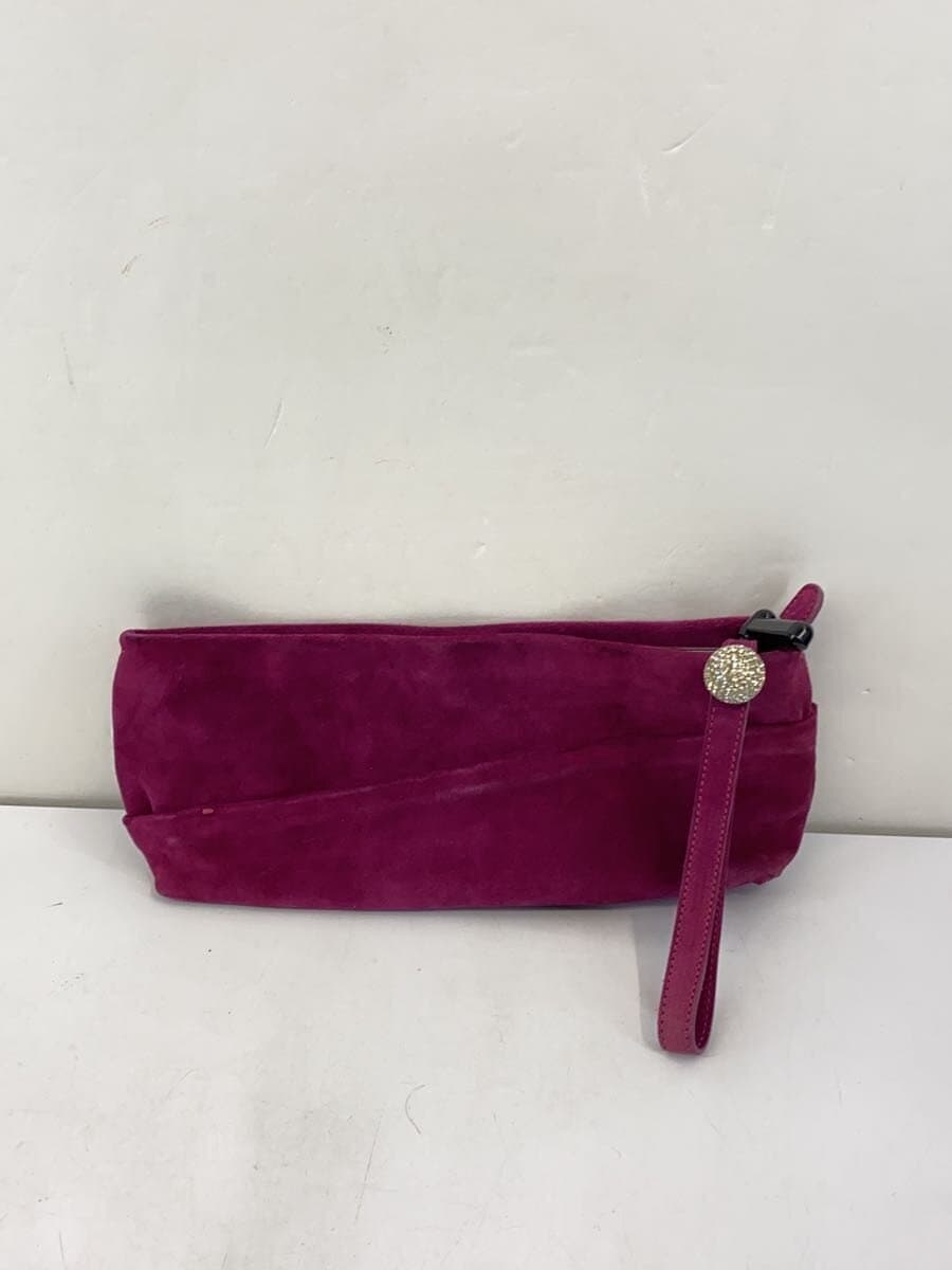 EMPORIO ARMANI Clutch Bag Purple Solid YEW712 3