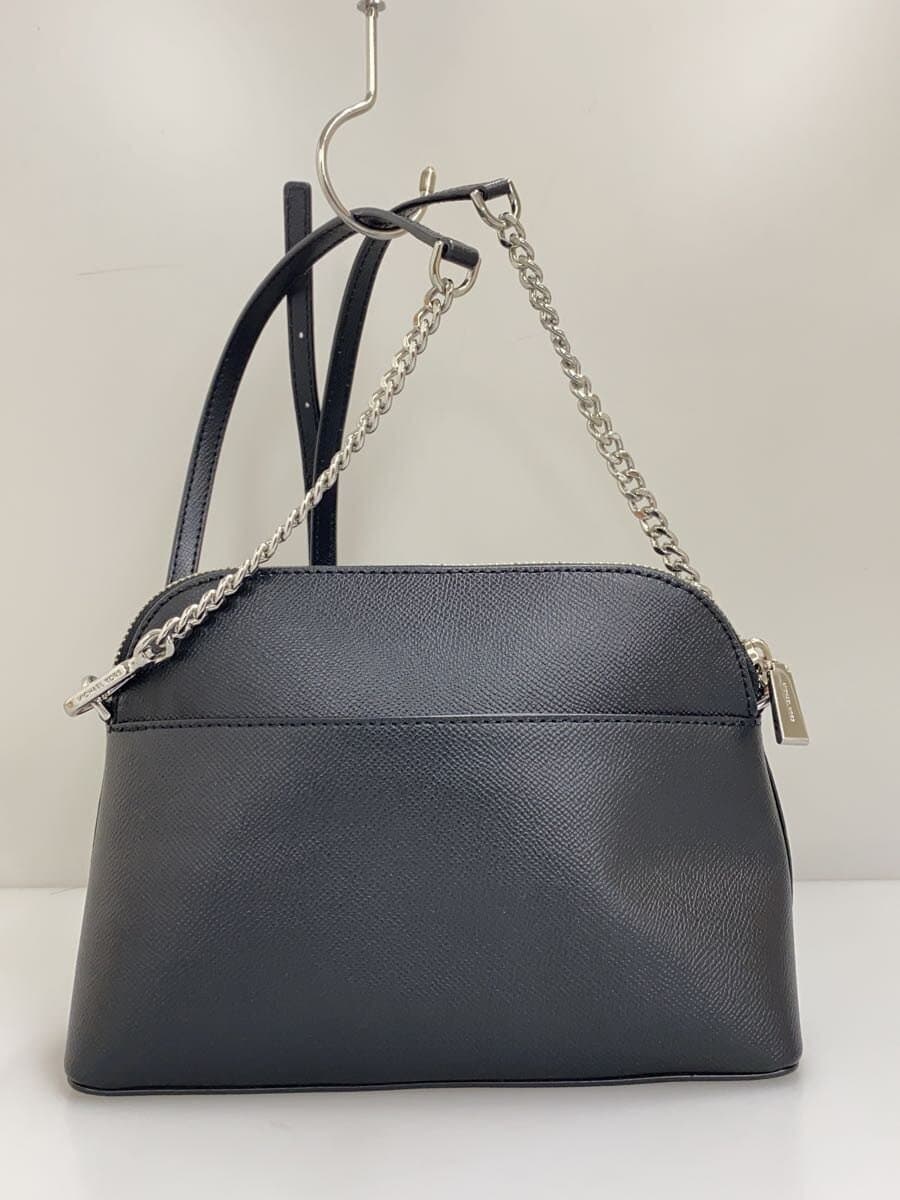 MICHAEL KORS Shoulder Bag Leather BLK Solid 32S9SF5C3L 3